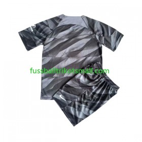 Fußballtrikots Atlético Madrid Torwart Kinder 2023-2024 Kurzarm Heimtrikotsatz kaufen